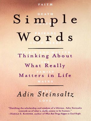cover image of Simple Words